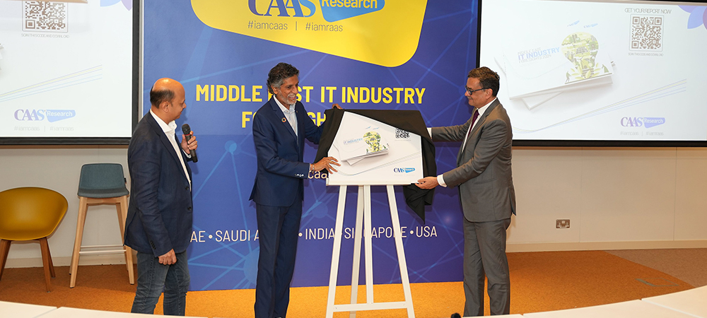 CAAS Research, a globally recognised research powerhouse, presented the outcomes of its expansive survey, offering a panoramic view of the current state and future trajectory of the Middle East's IT industry.