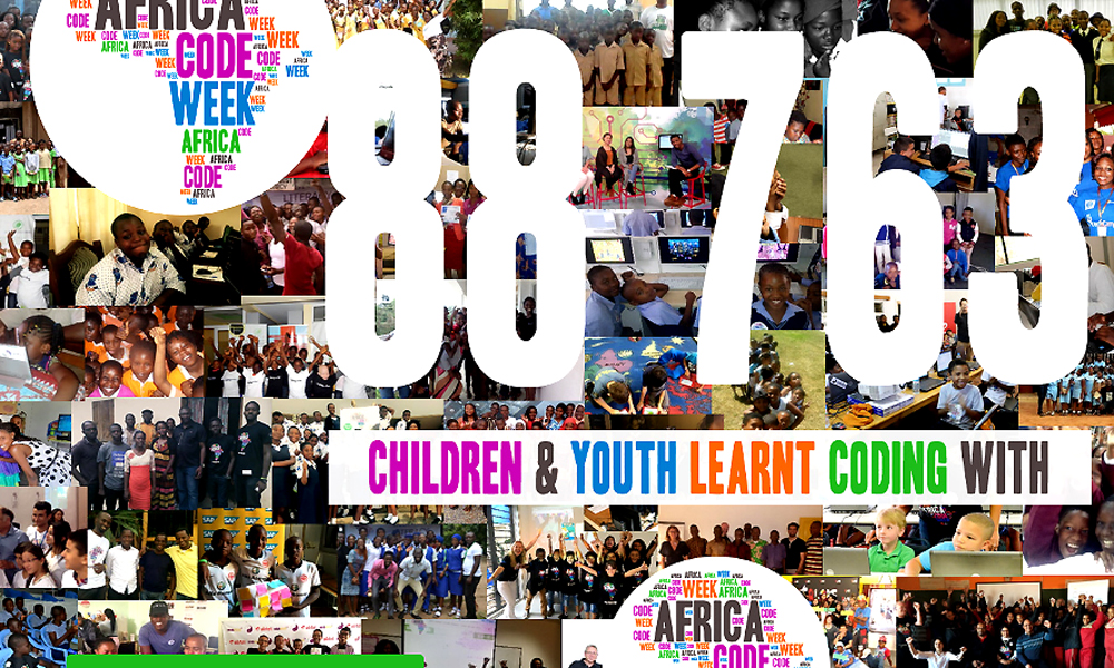 SAP’s Africa Code Week 2016 in October targets 150,000 youth