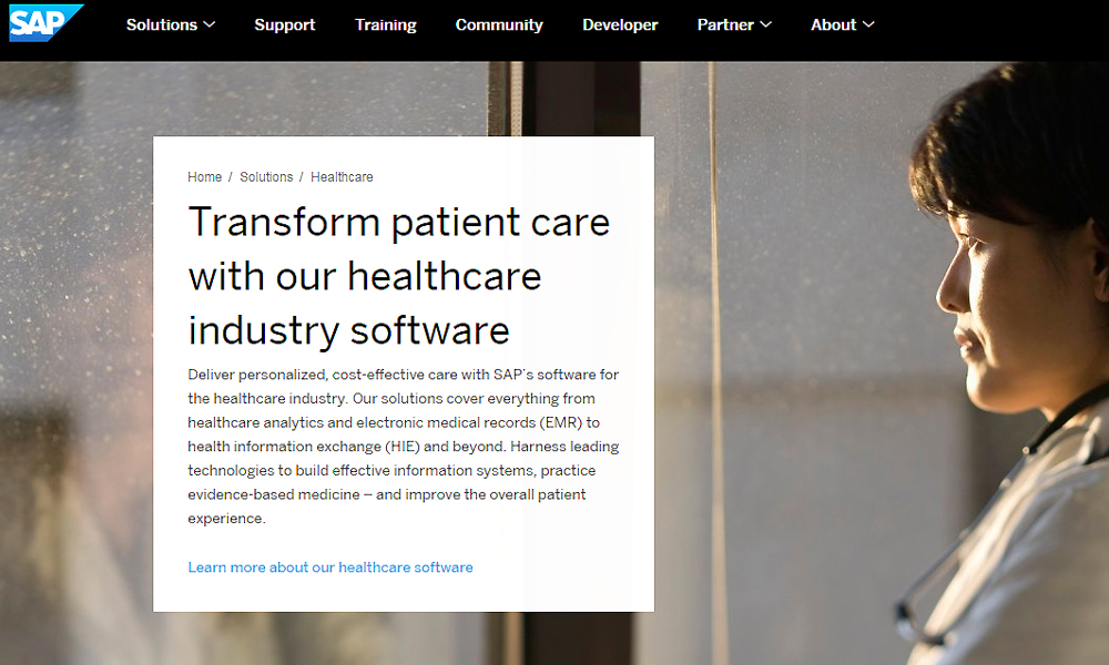 South African T-Systems healthcare solution certified for SAP HANA