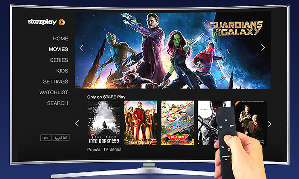Samsung to offer STARZ Play streaming video in smart TVs across MENA
