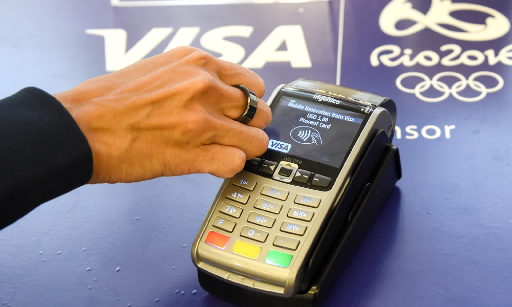 Select athletes at Rio Olympics to use Visa NFC ring for payments