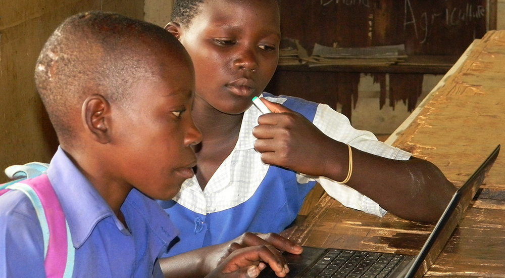 Tax firm RSM-UK and Wye Valley donate 50 laptops for Zambian school