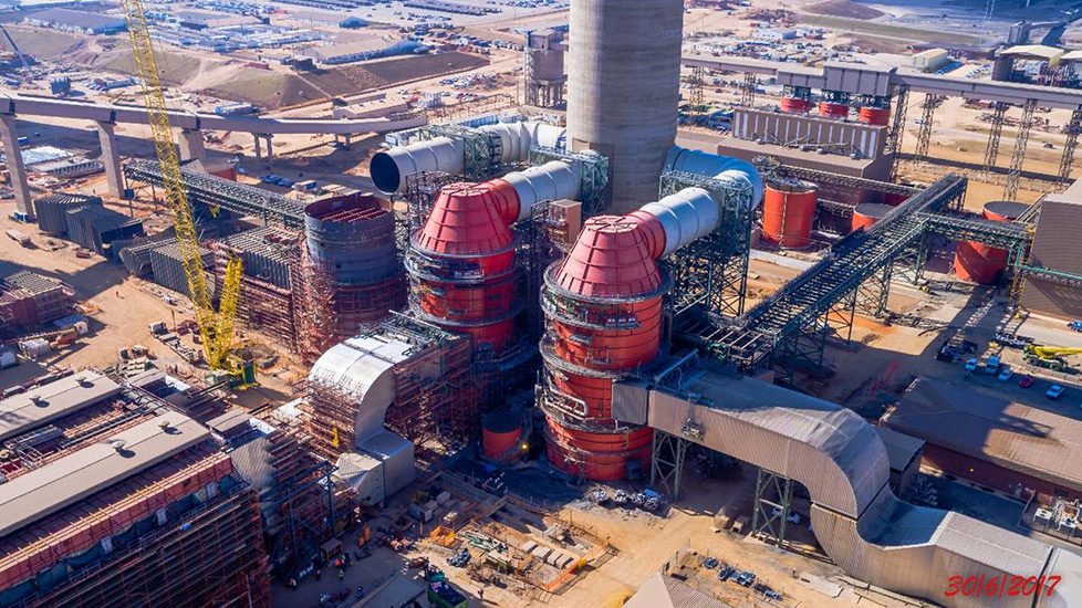 GE’s efficient power generation and air-quality control technology deployed at Kusile Unit One