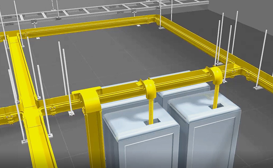 Protect your fibre cable with Excel’s duct trunking system