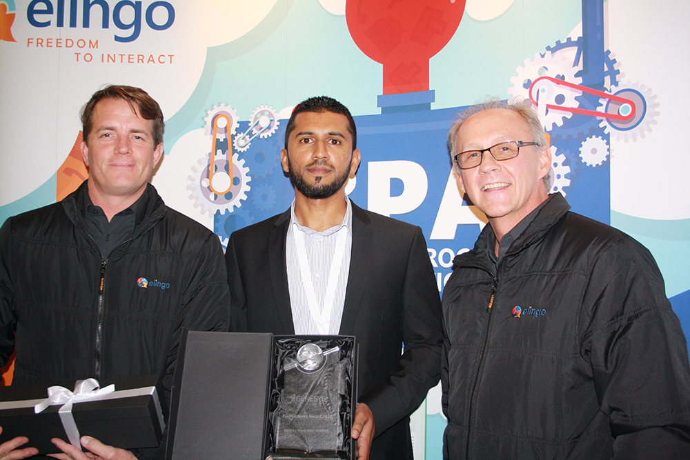 Elingo congratulates fellow industry leader MiWay on PureConnect Award