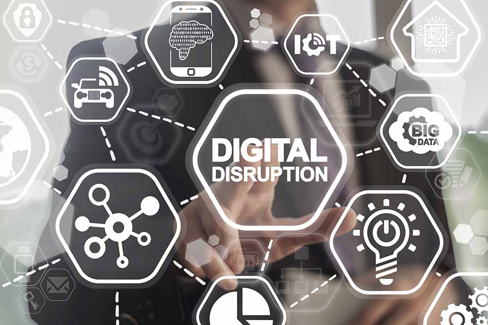 Digital disruption defines change across industries and organisations