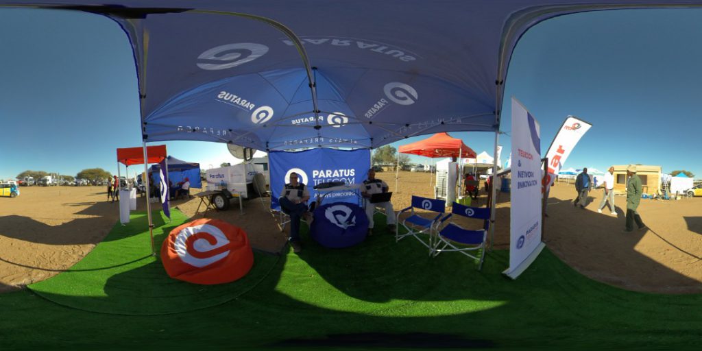 Paratus showcases its satellite offering at the Ghanzi Show