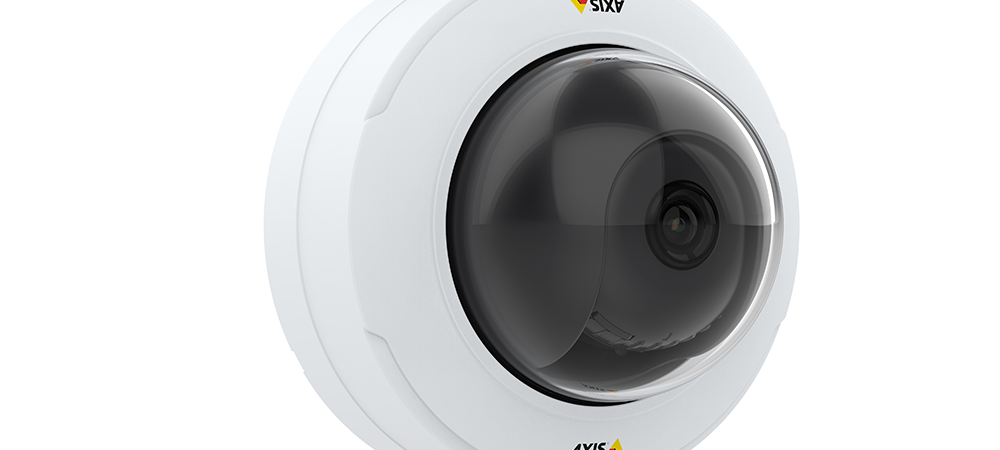 Streamlined fixed dome cameras from Axis Communications