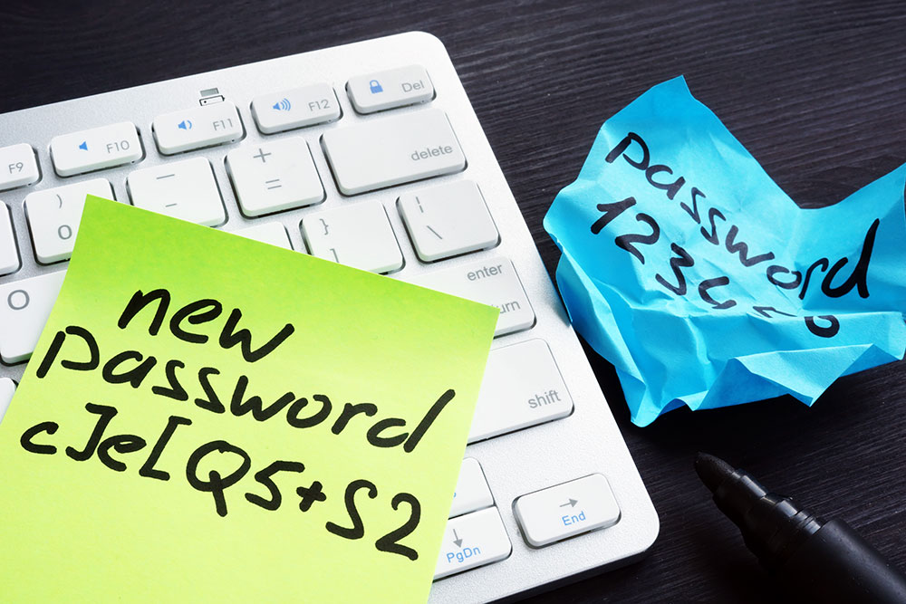What best practice approach should businesses take to password security?