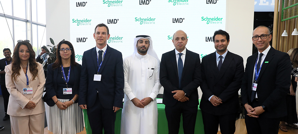 LMD joins forces with Schneider Electric for smart cities management in UAE and Egypt