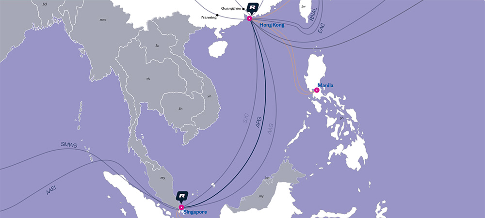 RETN strengthens Asian connectivity with third Hong Kong-Singapore subsea route