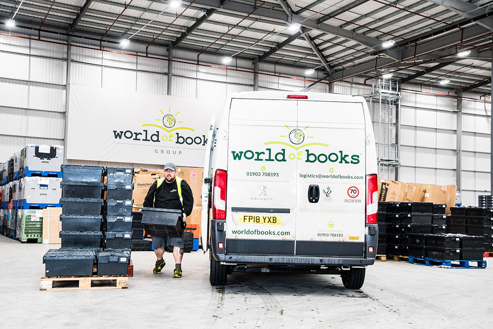 World of Books targets mileage, time and cost savings with software