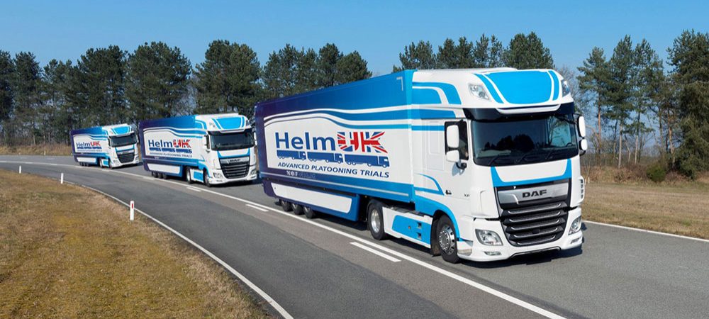 VisionTrack provides video telematics expertise to UK’s HGV platooning trial