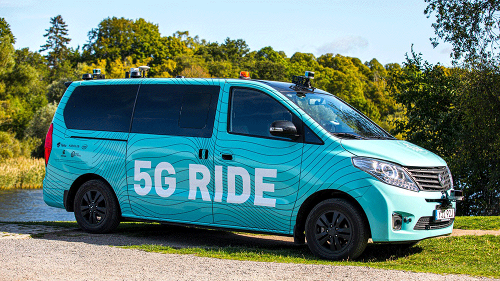 Ericsson, Telia and partners test driverless 5G-enabled electric minibus in Stockholm