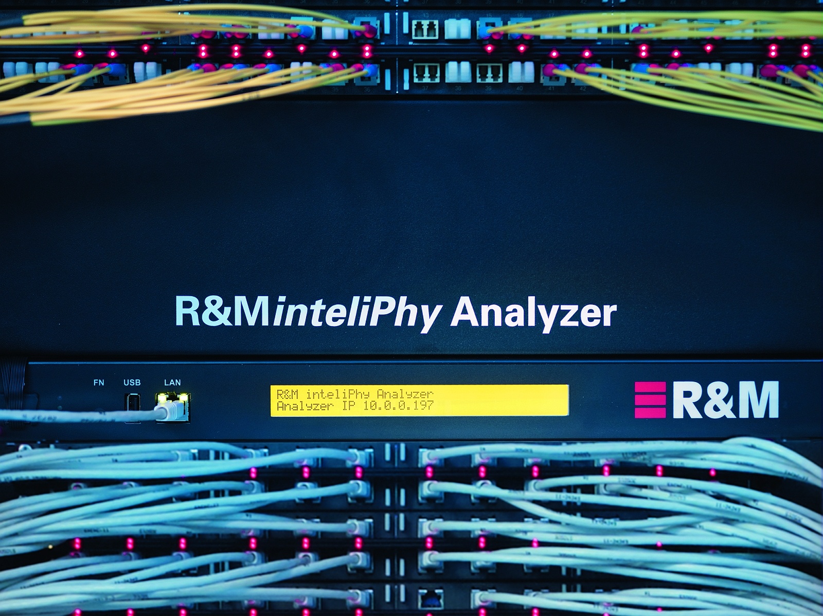 R&M reinforces R&MinteliPhy Analyzer