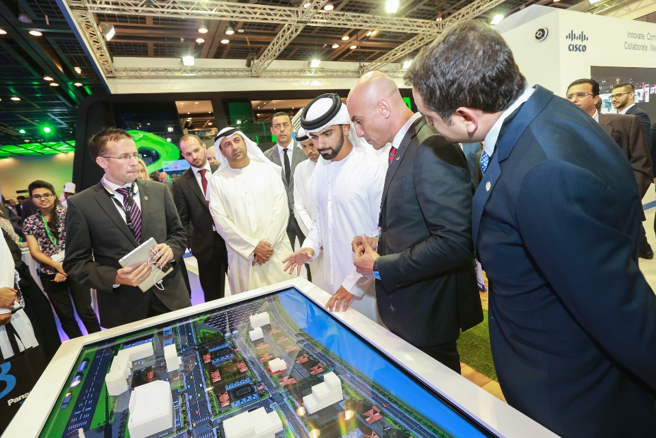 HH Sheikh Mansoor bin Mohammed bin Rashid Al Maktoum visits GITEX