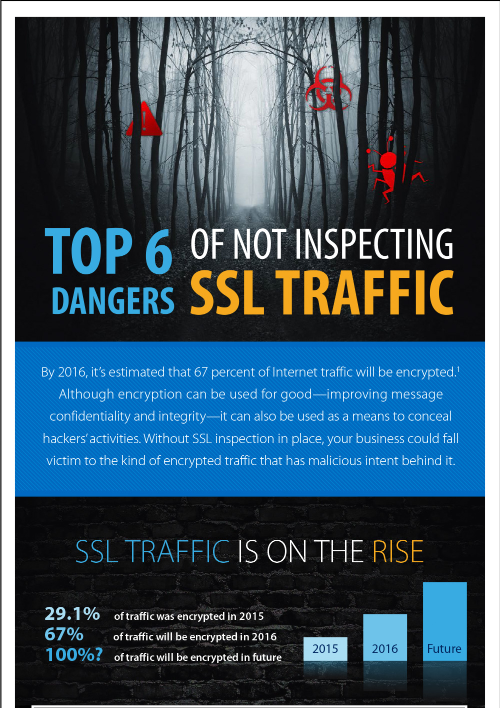 Infographic: Top 6 Dangers of Not Inspecting SSL Traffic