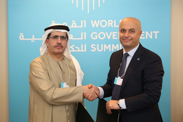 DEWA signs MoU with Microsoft at World Government Summit
