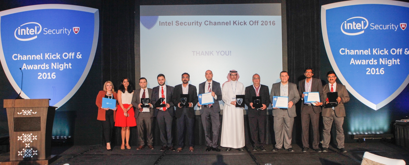Intel Security recognises outstanding partners at Channel kick-off gala