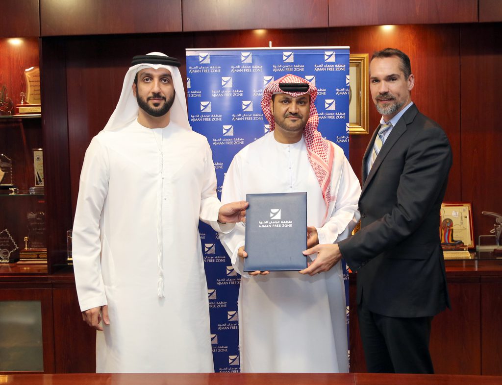 Ajman Free Zone signs partnership with Tejari