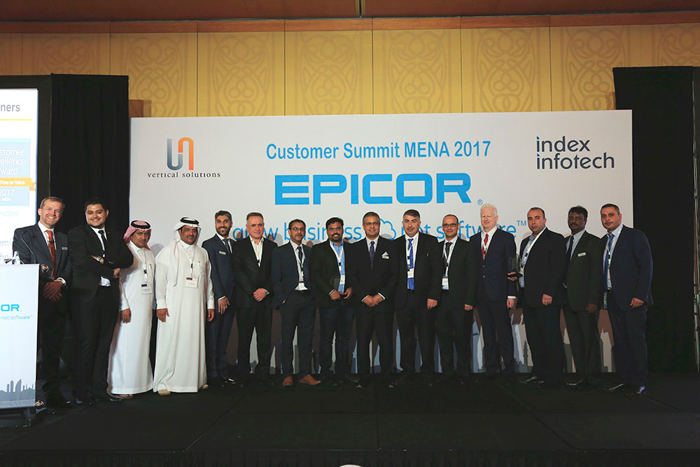 Epicor announces the 2017 Customer Excellence Award winners for the Middle East