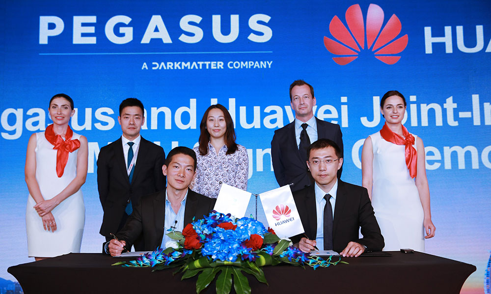 Pegasus, a DarkMatter company, signs a Global Strategic MoU with Huawei to bring greater safety and security to Smart Cities