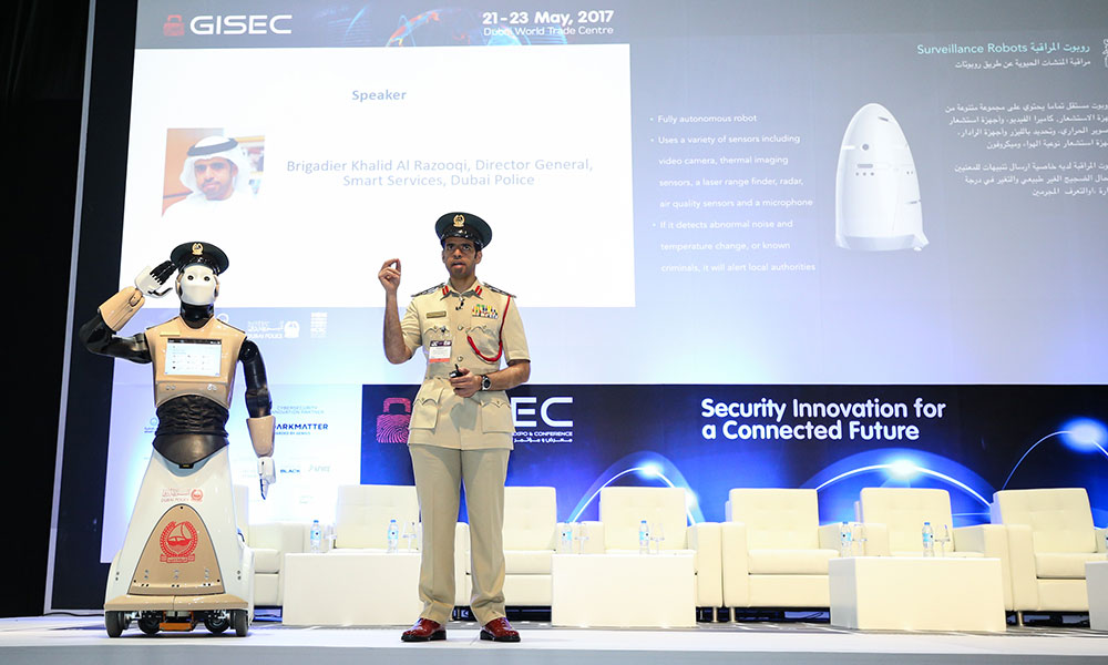 ‘Robocop’ patrolling the streets of Dubai