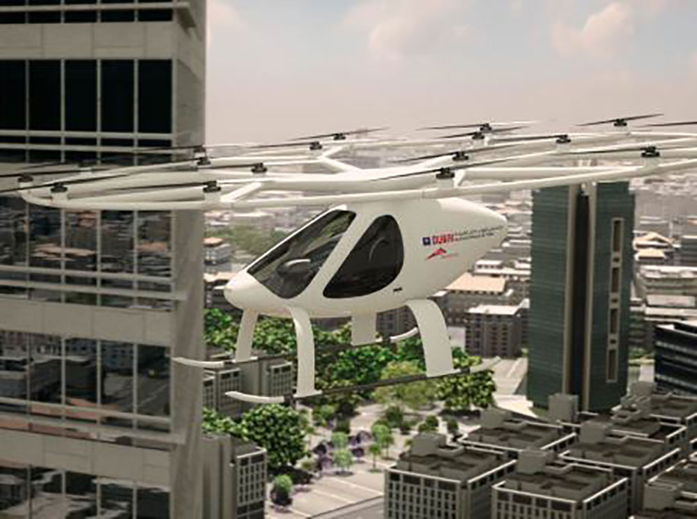 Flying taxis to be trialled in Dubai