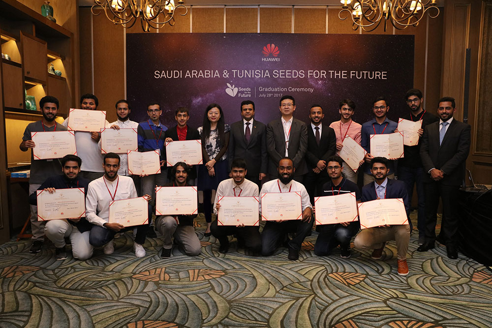 Top Saudi technology students complete Huawei’s ICT programme based in China