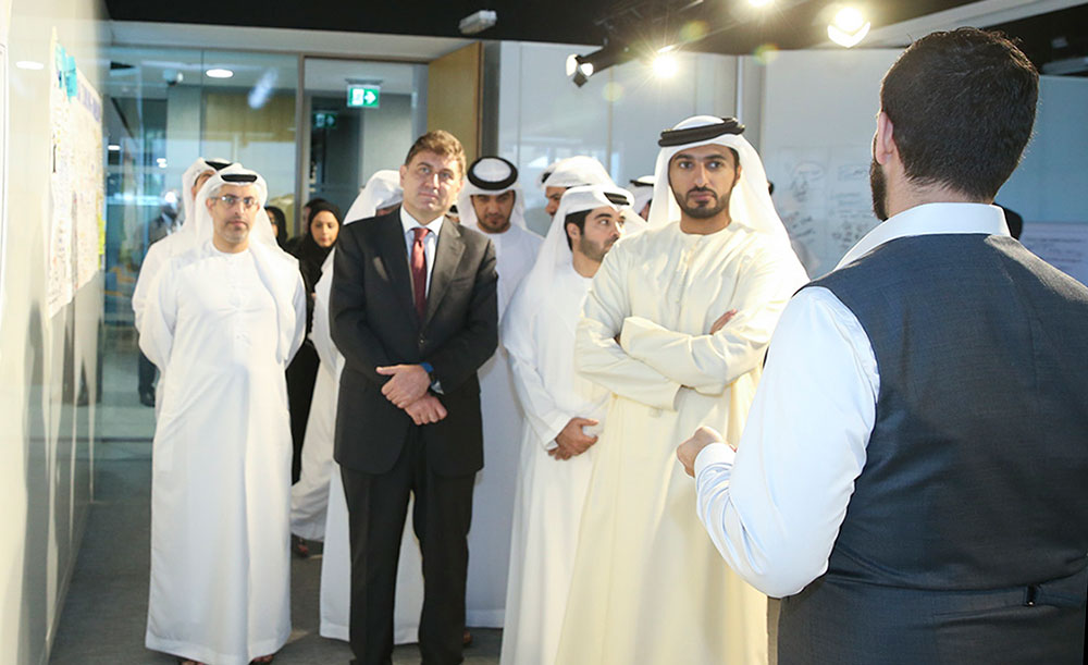 His Highness Sheikh Rashid bin Humaid Al Nuaimi experiences SAP innovations