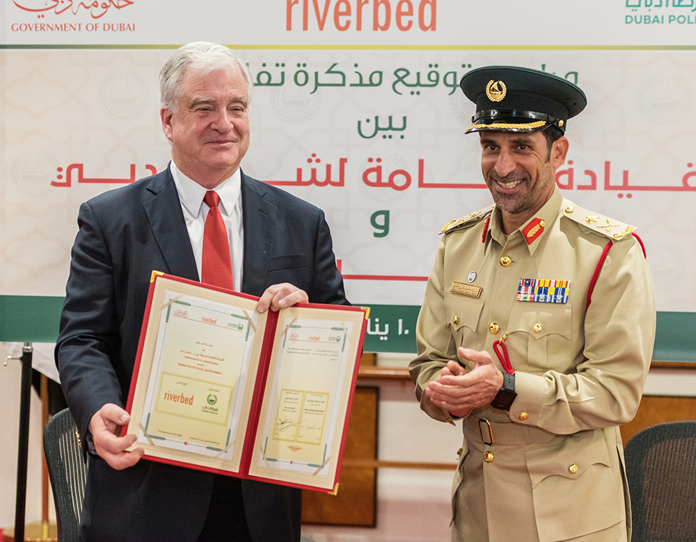 Dubai Police signs MoU with Riverbed to drive technological innovation