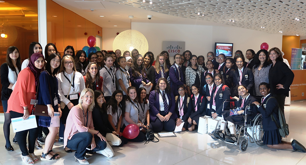 Cisco inspires the next generation of women at Girls Power Tech Event in Dubai