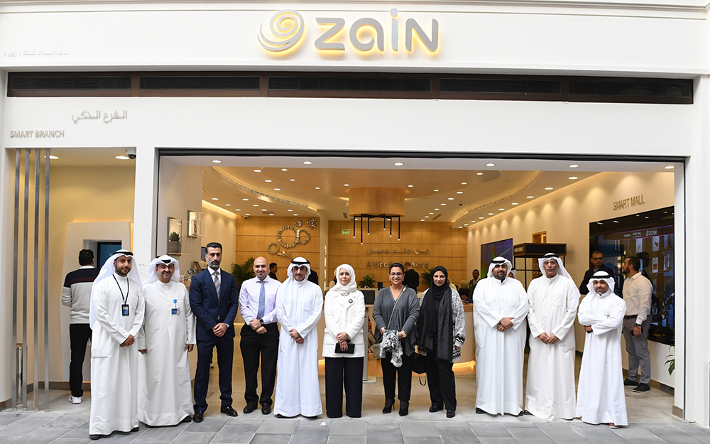 Zain adopts smart technology at launch of new branch in Kuwait