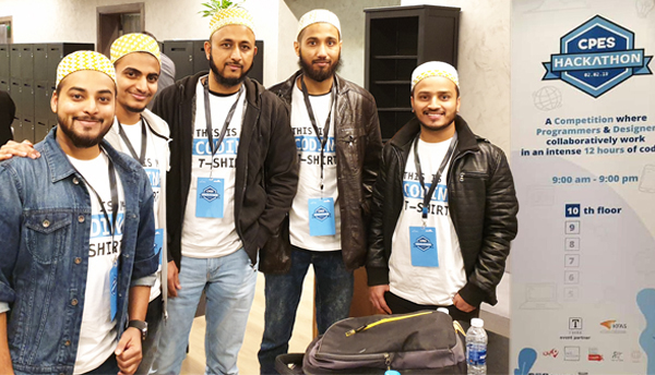 Creativity Kuwait development team participates in CPES Hackathon