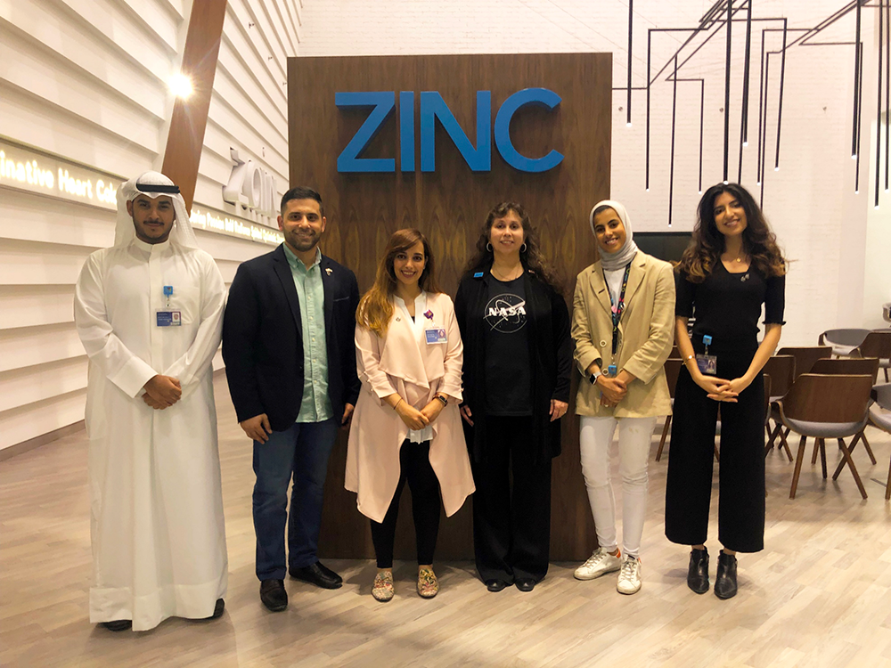 Zain Kuwait hosts NASA at its science and technological innovation centre