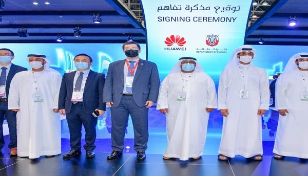 Abu Dhabi Department of Energy signs MoU with Huawei