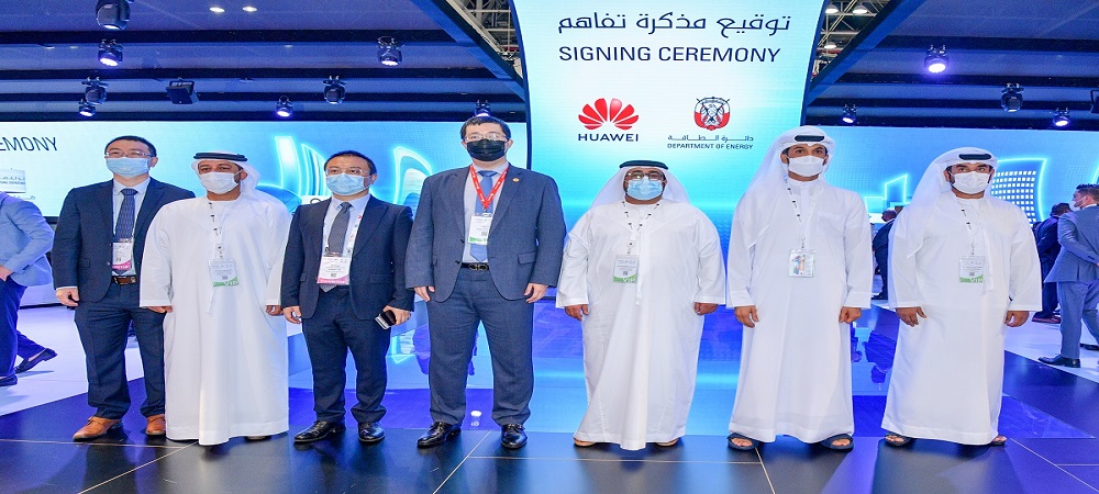 Abu Dhabi Department of Energy signs MoU with Huawei