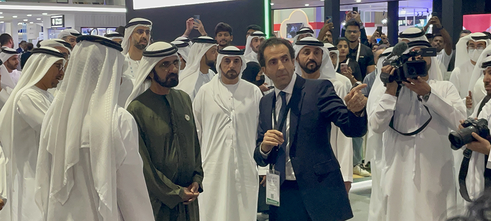 Sheikh Mohammed visits Microsoft’s stand at GITEX Global 2022