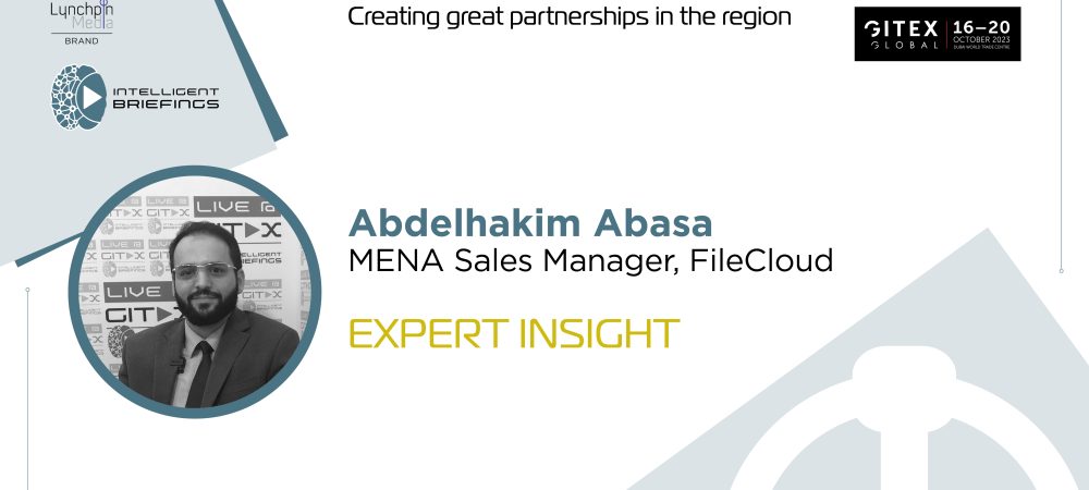 GITEX 2023: Abdelhakim Abasa, MENA Sales Manager, FileCloud