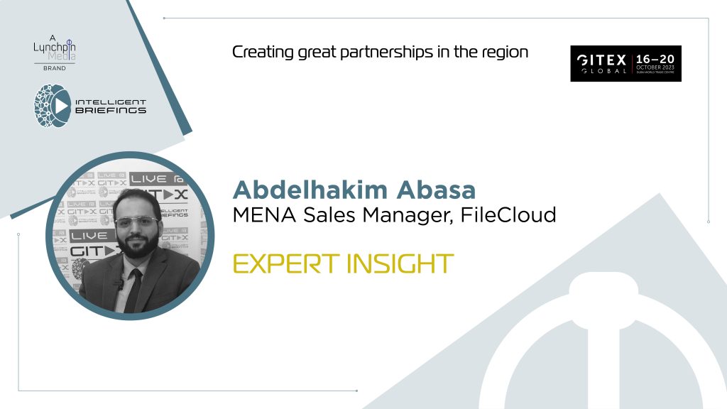 GITEX 2023: Abdelhakim Abasa, MENA Sales Manager, FileCloud