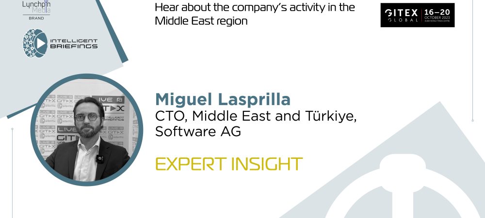 GITEX 2023: Miguel Lasprilla, CTO, Middle East and Türkiye, Software AG
