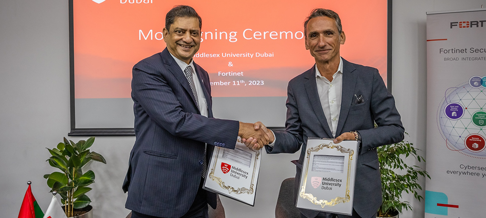 Middlesex University Dubai joins Fortinet Academic Partner Program to advance cybersecurity skillsets in the UAE