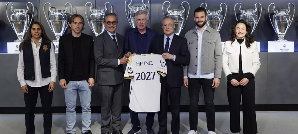 Real Madrid and HP announce historic global collaboration