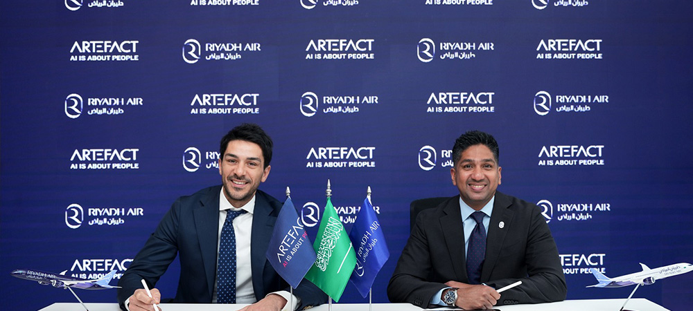 Riyadh Air and Artefact sign strategic partnership to innovate AI solutions for the aviation industry